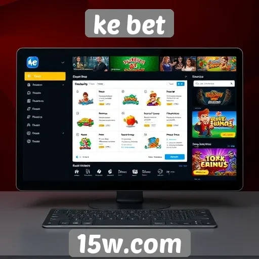 Interface do usuário do site Ke Bet recebe elogios